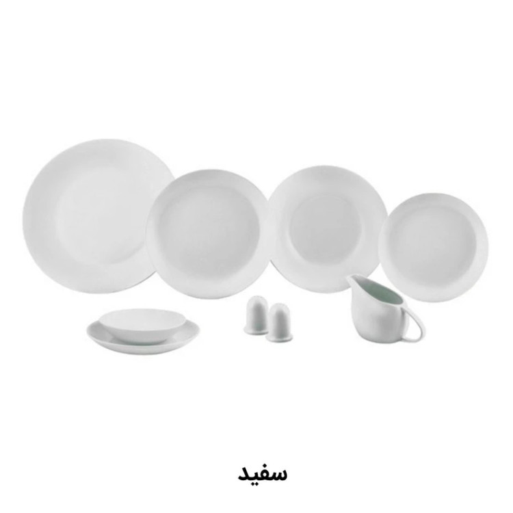 سرویس غذاخوری 30 پارچه کلارا مدل استون ور(سنگی)